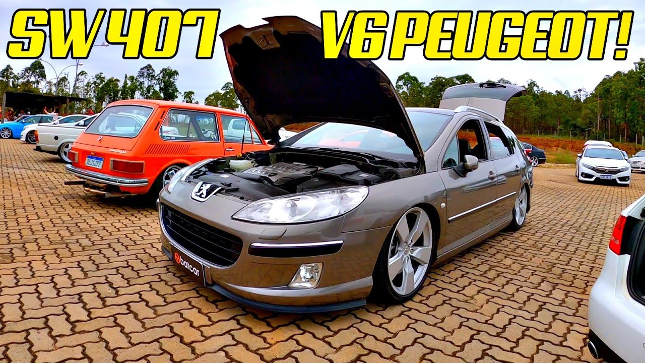 Peugeot 407 sw  V6 NAS 20 SUSPENSÃO A AR e RARÍSSIMO!