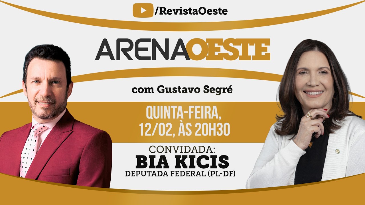 ARENA OESTE #38 | BIA KICIS - DEPUTADA FEDERAL (PL-DF)