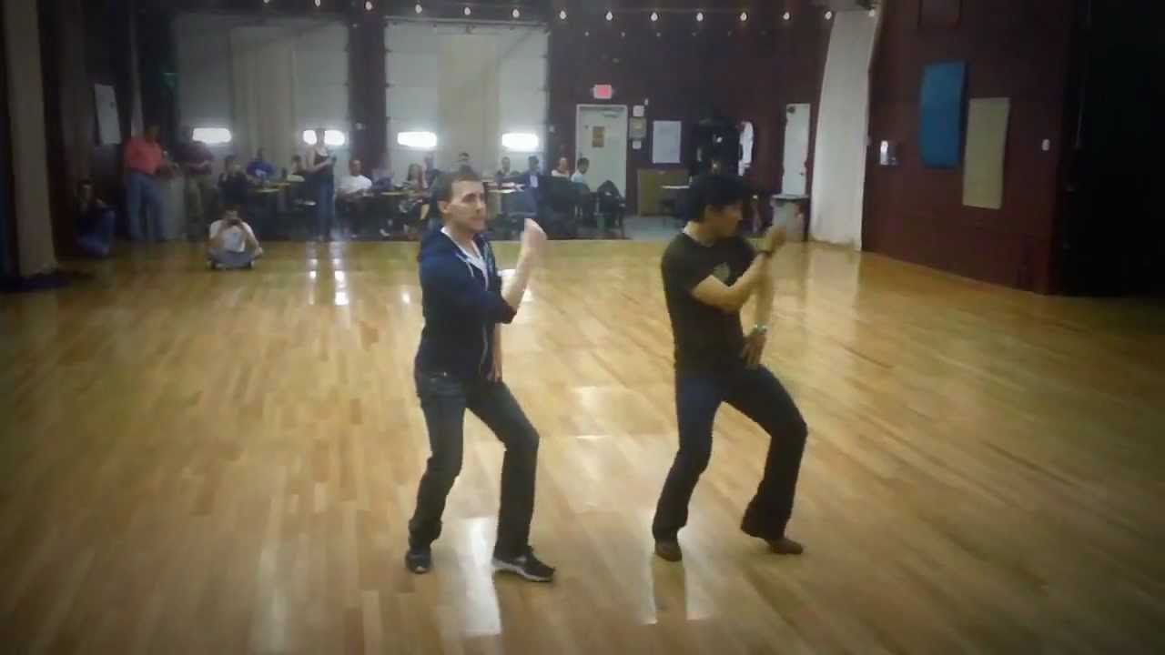 Dexter Santos & Joe DeMers - Hound Dog Blues Solo Dance Routine