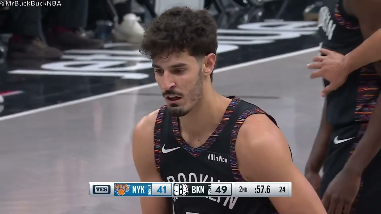 Ben Saraf full highlights vs. New York Knicks - 5 Points, 3 Rebounds, 3 Assists, 1 Steal - 3/20/26