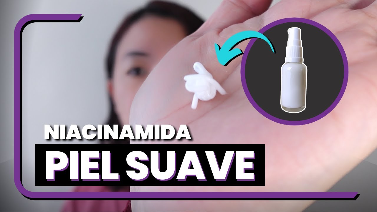 Cómo hacer CREMA FACIAL casera con NIACINAMIDA (incluye fórmula)
