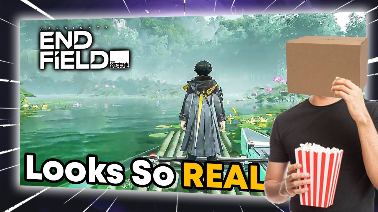 THE BEST GACHA GRAPHICS | Arknights Endfield Gameplay React