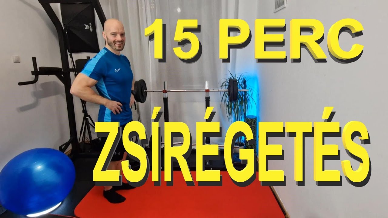 Zs&iacute;r&eacute;gető otthoni kardi&oacute; edz&eacute;s 15 perc