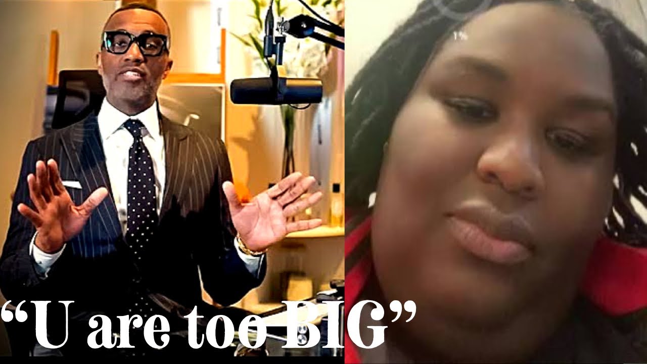 Kevin Samuels SMOKED F@t chick who thinks she is perfect  #kevinsamuels 