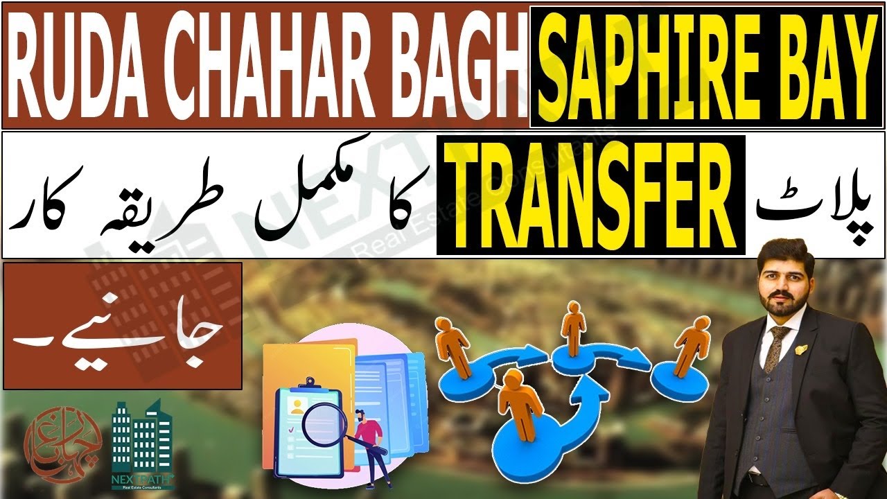 How to Transfer your Plot | Ruda Chahar Bagh | Saphire Bay Block | Latest Update
