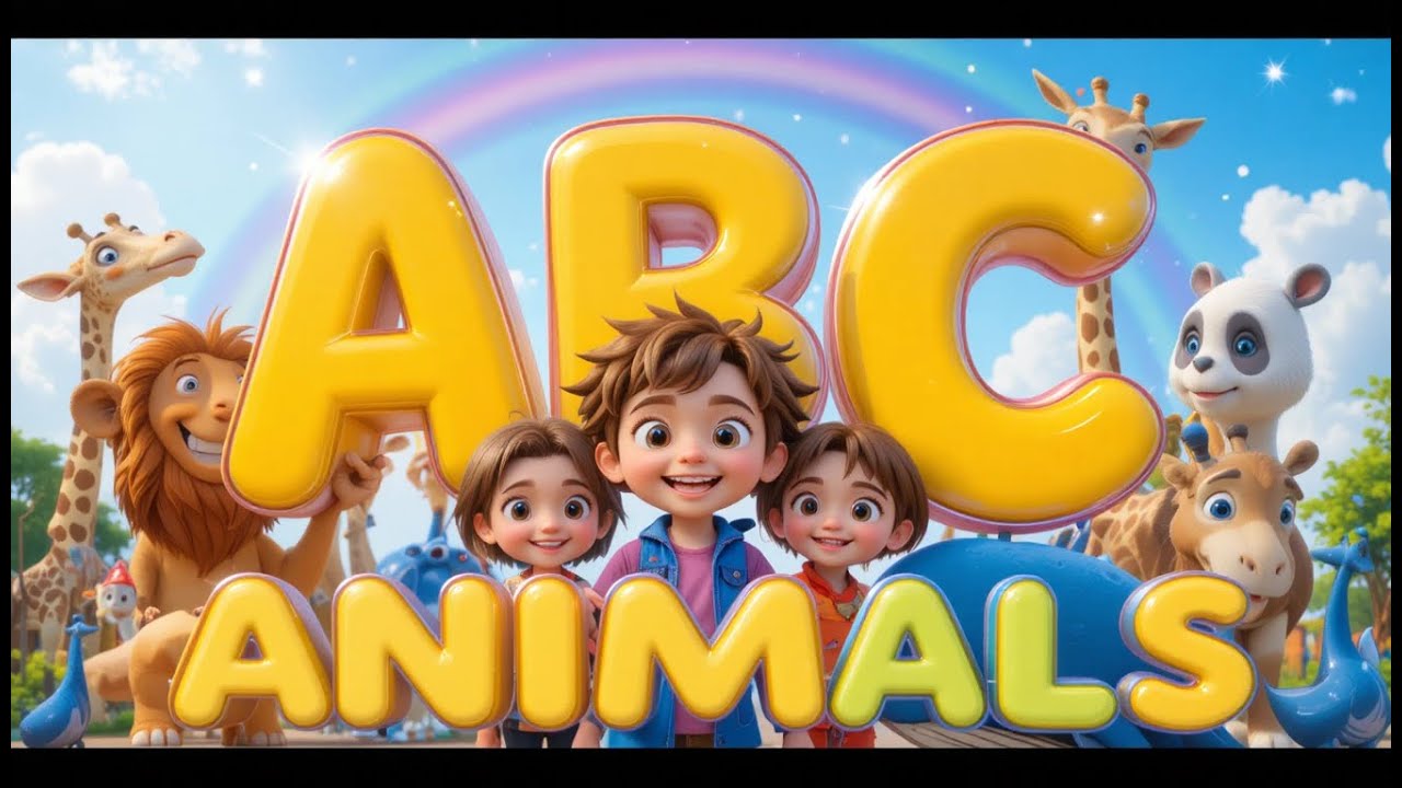 ABC Adventure with Animals | A to Z Learning Song for Toddlers