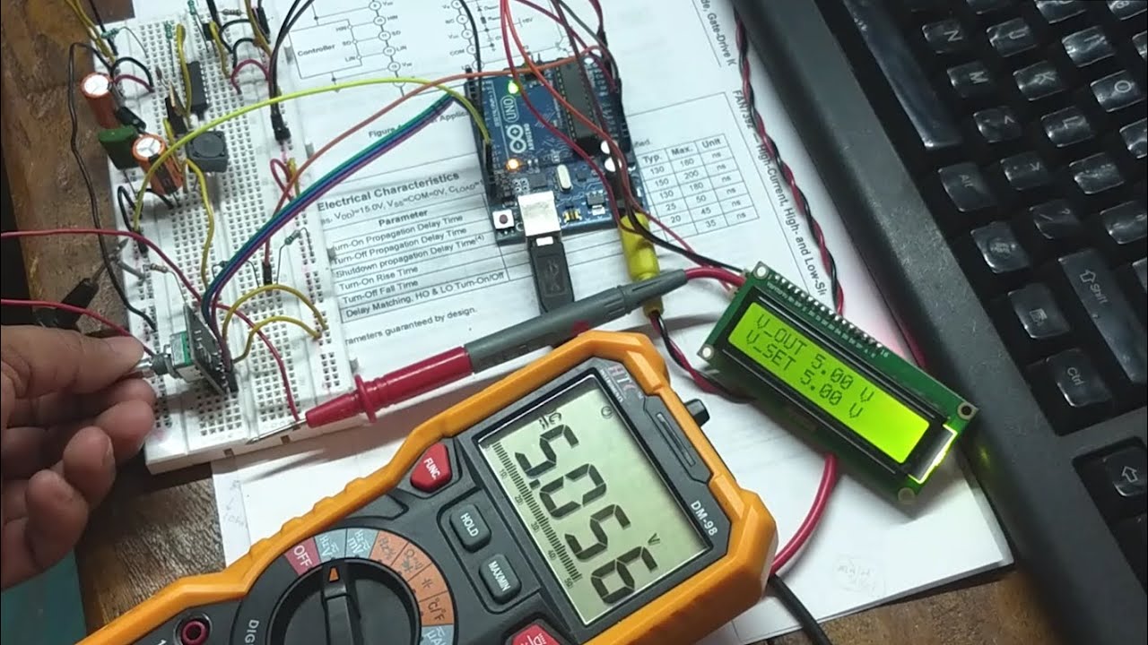 Basics of DC-DC Buck Converter and Implementing Using Arduino