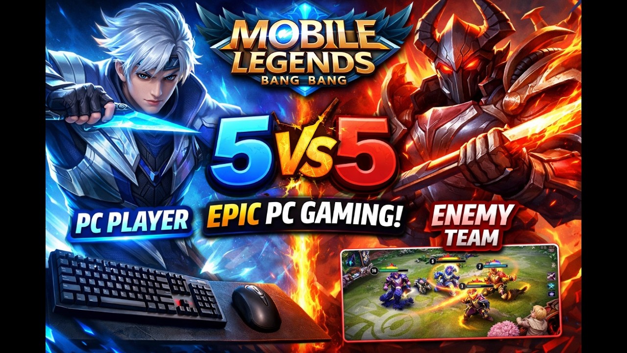Mobile Legends 5v5 on PC – Full Domination! 🔥