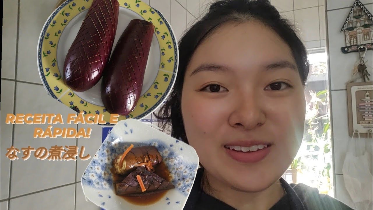 Receita JAPONESA de berinjela!