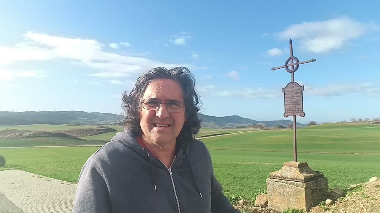 CRUZ HOMENAJE A UN SOLDADO DE LAS GUERRAS CARLISTAS. Biurrun 