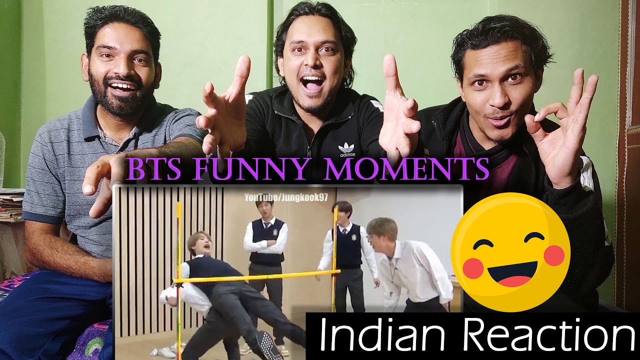 indian reaction to bts funny moments #1