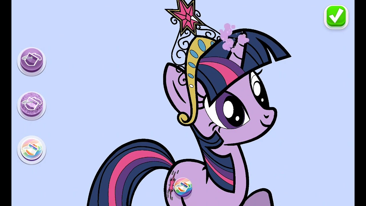 Coloring Twilight Sparkle 