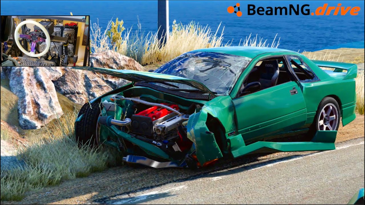 BeamNG ONLINE - Big Mikes DRIFT Island Holds 100 Drifters!!??