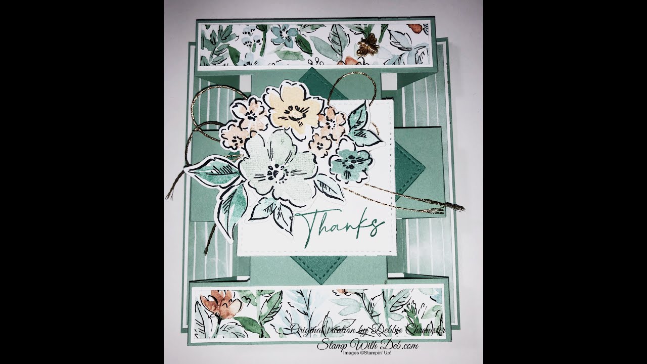 Hand-Penned Petals TowerCard