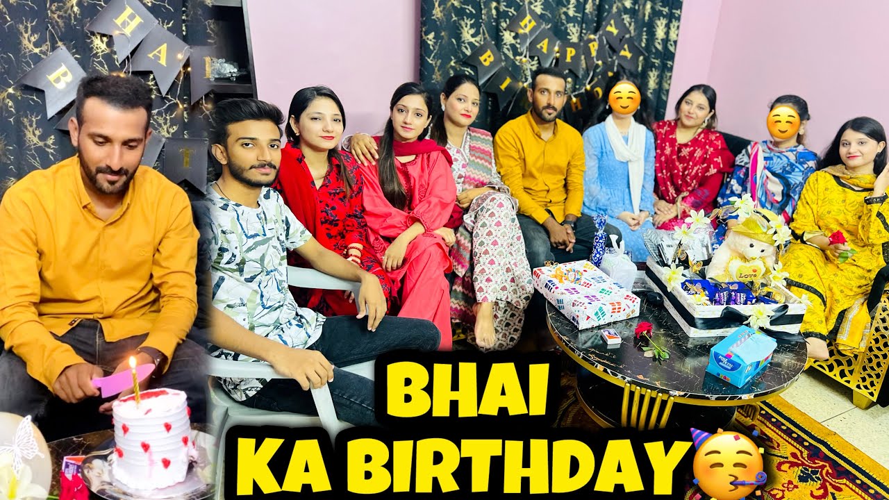 Bhai Ka Birthday🎂| 2 Saal Bad Family K Sath Celebrate Kiya🥳
