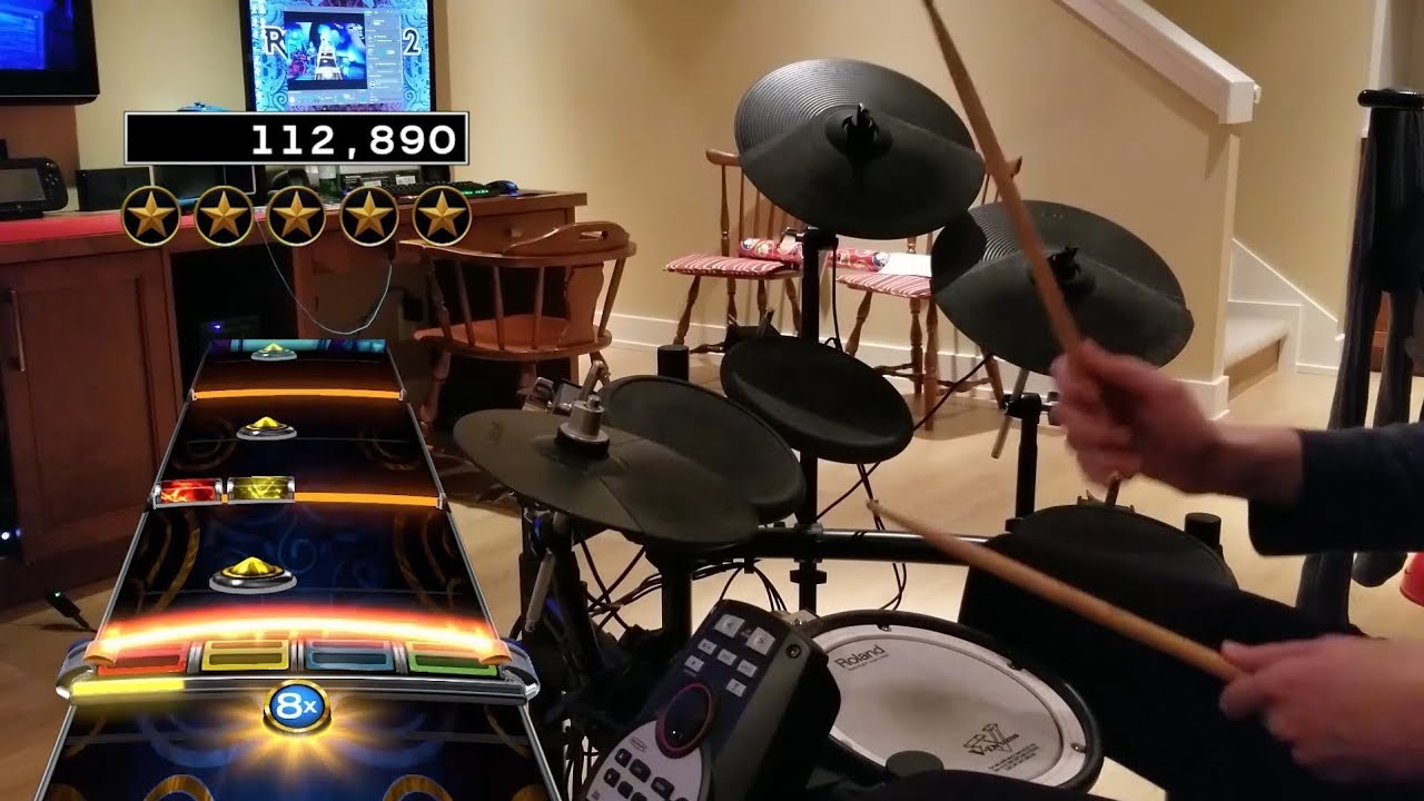 bad guy by Billie Eilish | Rock Band 4 Pro Drums 100% FC