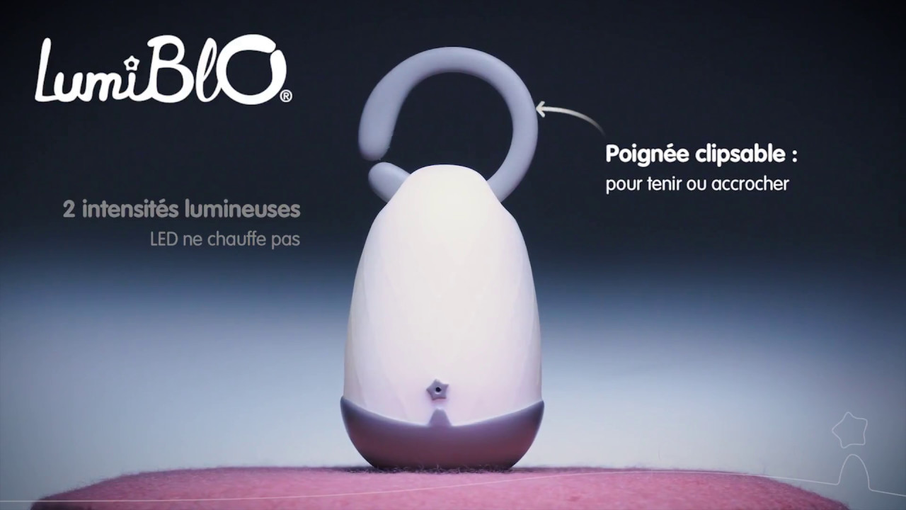 Veilleuse bébé lanterne magique LUMIBLO de PABOBO
