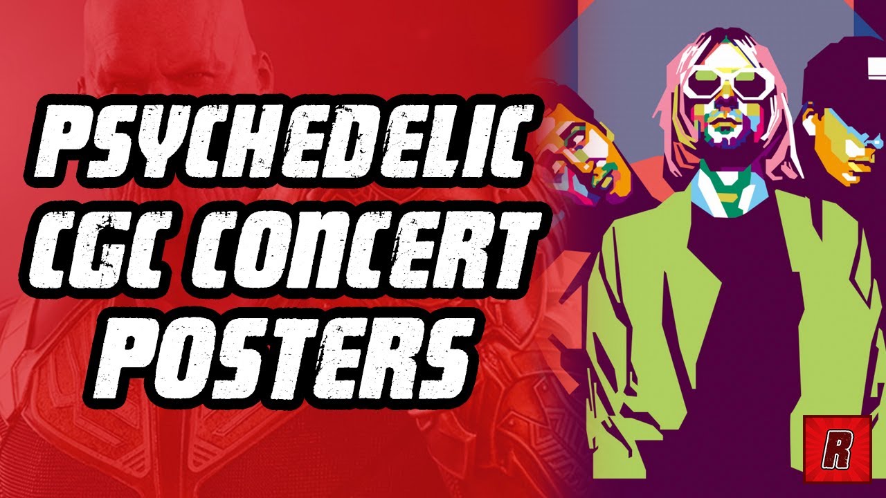 CGC Graded Psychedelic Concert Posters @TheCGCComics @GoCollect