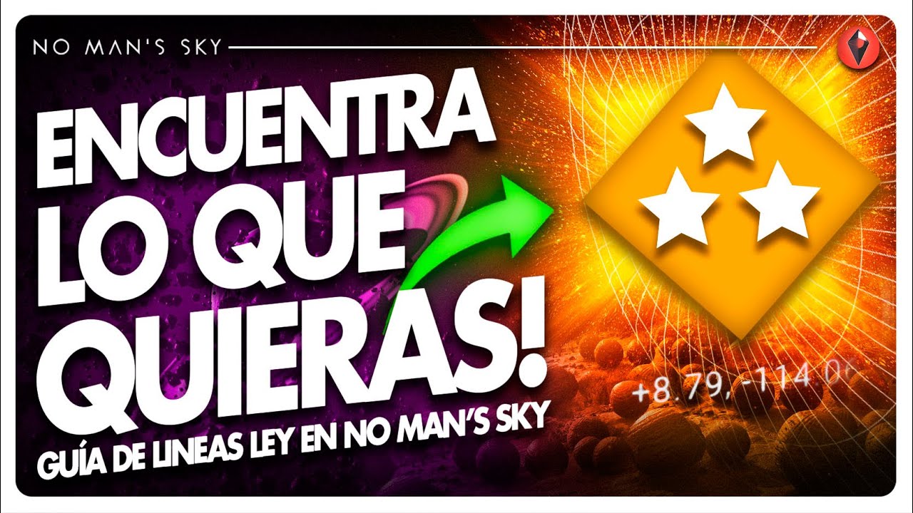 🔎LINEAS LEY: Encuentra LO QUE QUIERAS en No Man's Sky (como localizar moho desenfrenado)