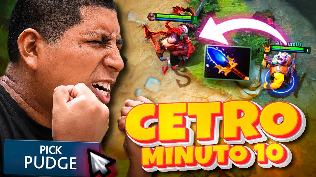 ''ALCHE ME DA CETRO MINUTO 10''  Y ABUSE A TODOS CON MI PUDGE