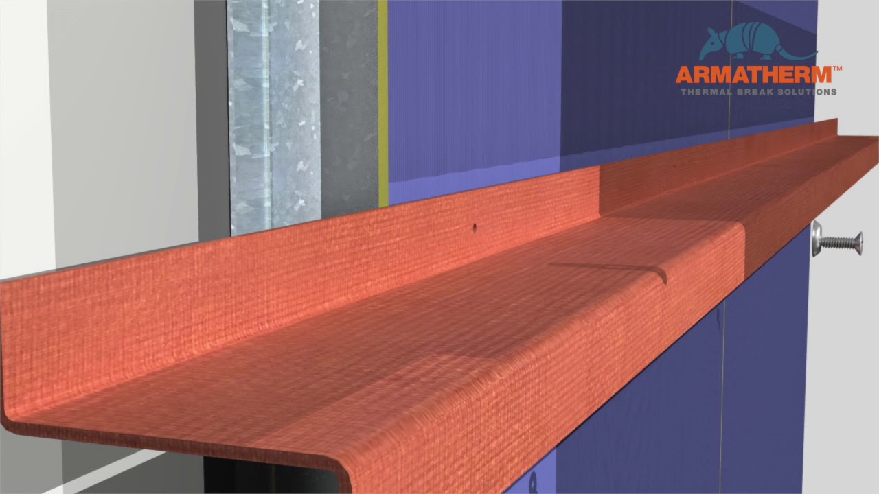 How the Armatherm™ Z-Girt reduces thermal bridging through cladded and panelled walls