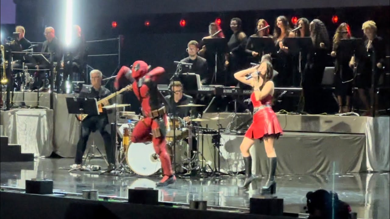 Disney D23 Parks - Deadpool + Abi Carter Cover Madonna’s “Like a Prayer” LIVE Honda Center 2024