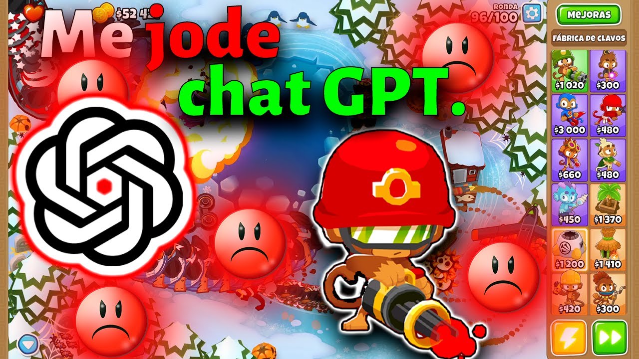 ChatGPT me da 4 torres y acaba MAL | BTD6
