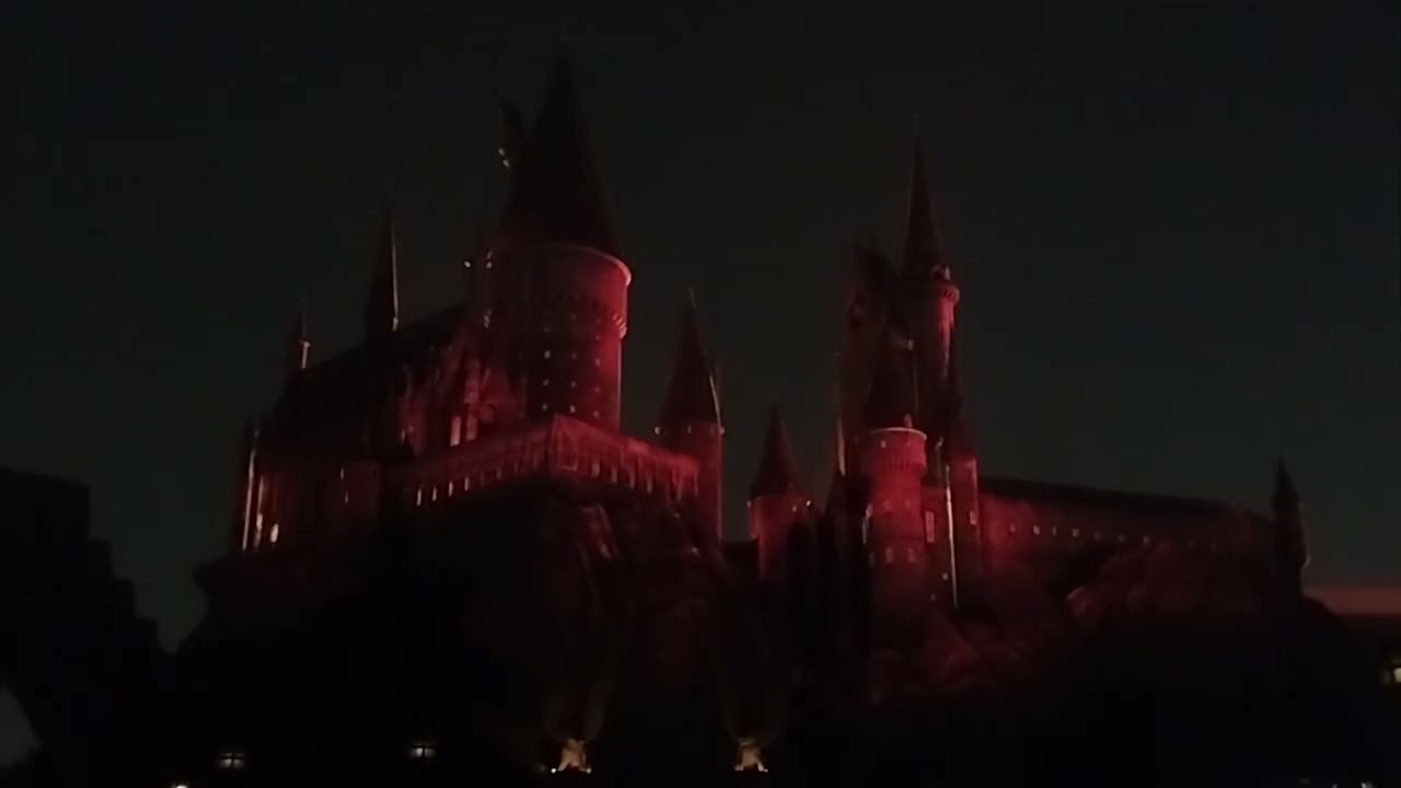 Wizarding World Night Light Show (Universal Studios Beijing, 2026)