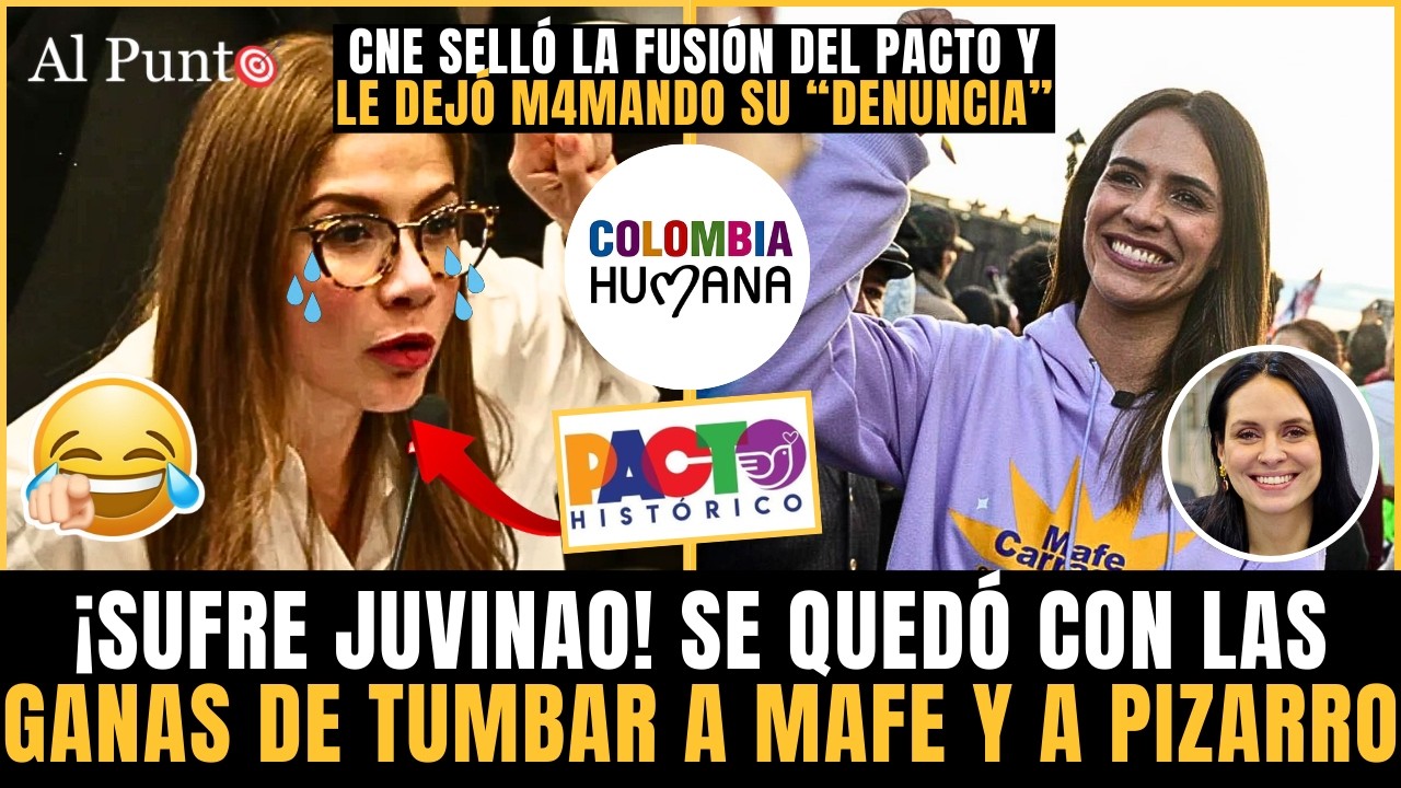 CNE le TUMBÓ DENUNCIA a Juvinao ¡La dejaron MAM4NDO por MENTIROSA! SUFREN por FUSIÓN del Pacto y CH