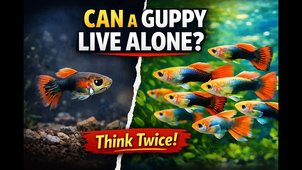 Can a Guppy Live Alone? Why You Should Think Twice