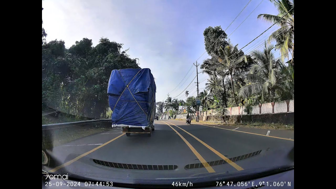 Kerala Dashcam Drive: Kochi to Trivandrum (Part 2) - MC Road Scenic Route