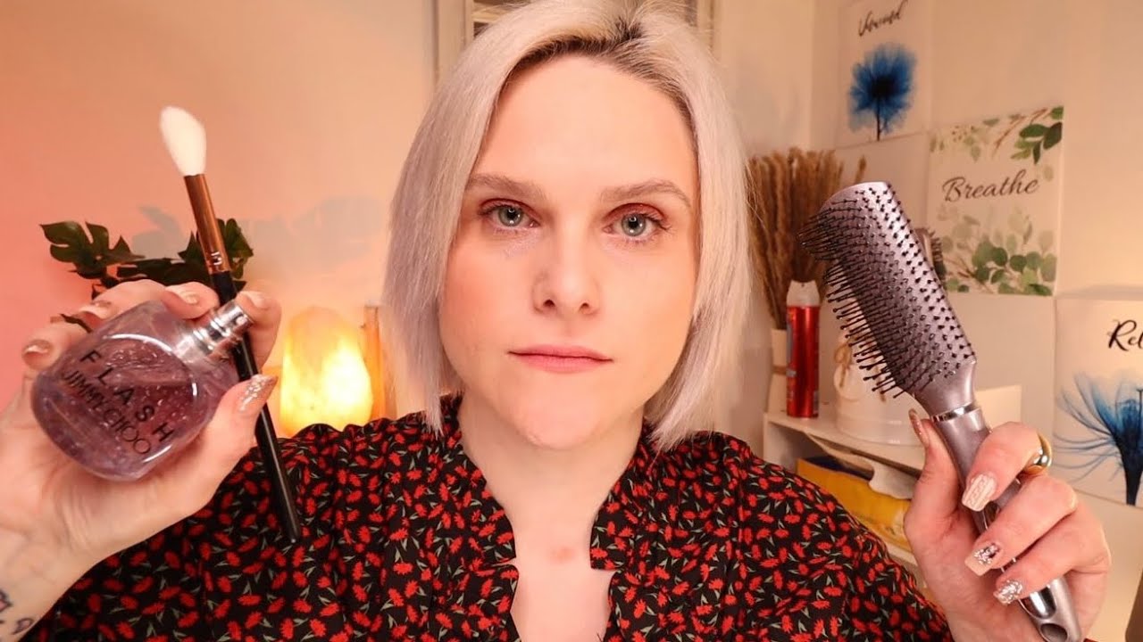 New Years Eve ASMR Personal Stylist:  Hair, Make Up, Jewellery, Perfume & Clothing
