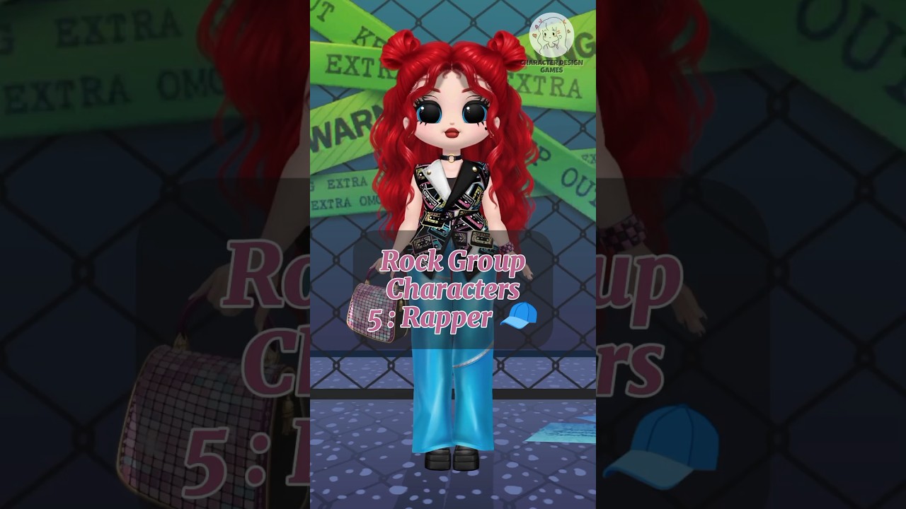 -ROCK GROUP CHARACTERS : 5 Rapper 🧢 #shorts #pov #rockstar #rapper
