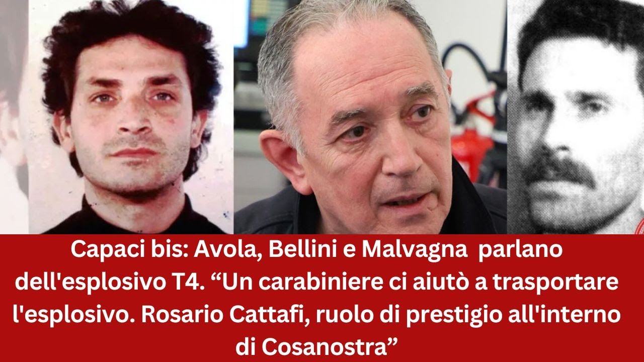 Capaci bis: Malvagna, Avola e Bellini parlano dell'esplosivo T4. Un carabiniere ci aiutò"