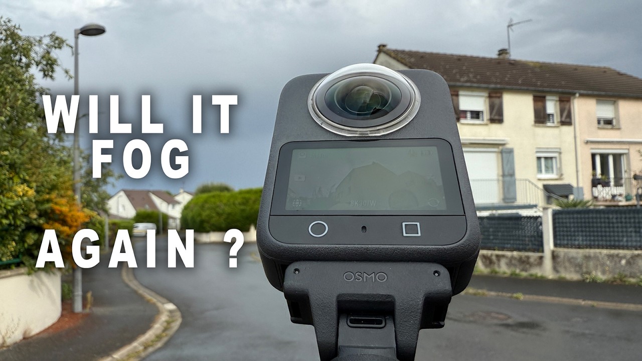 DJI Osmo 360 Lens Protection: WHAT THE FOG