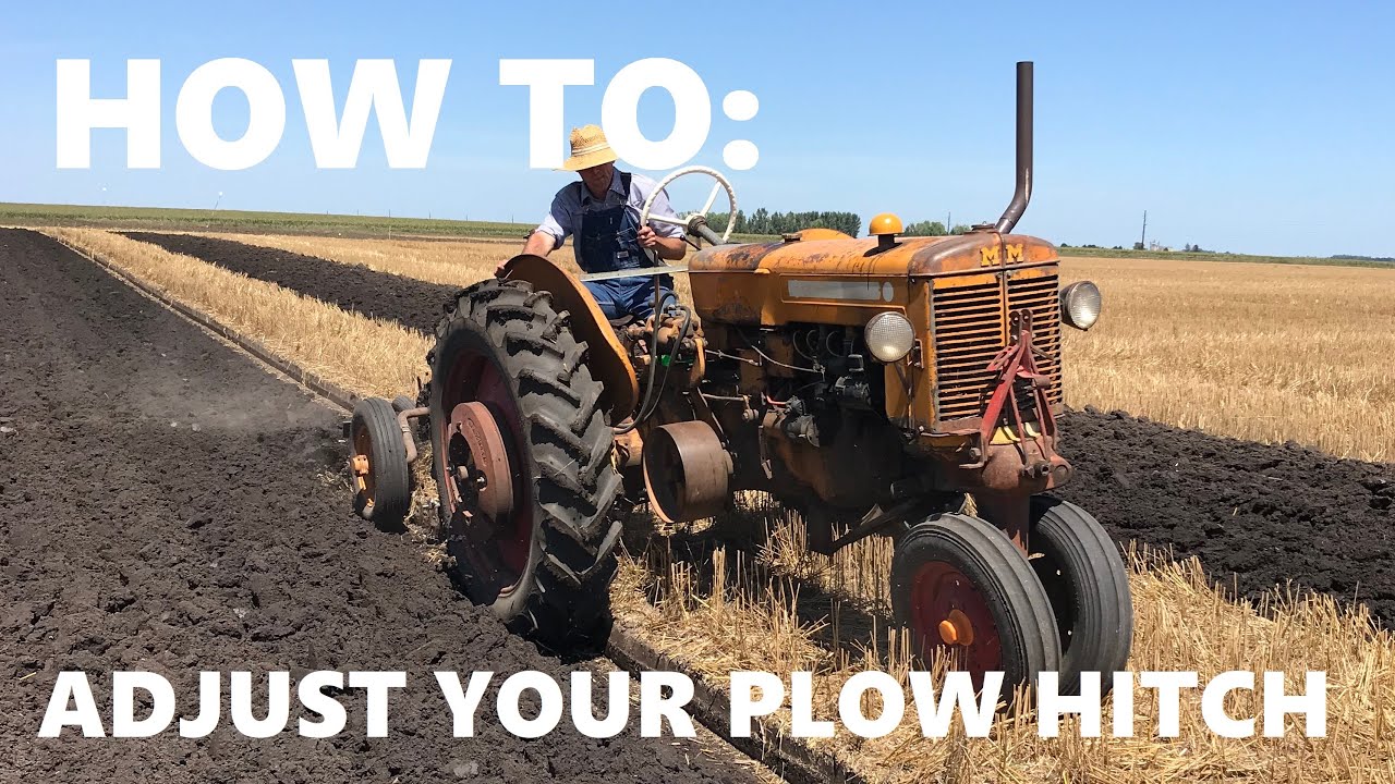 Как отрегулировать сцепку отвального плуга