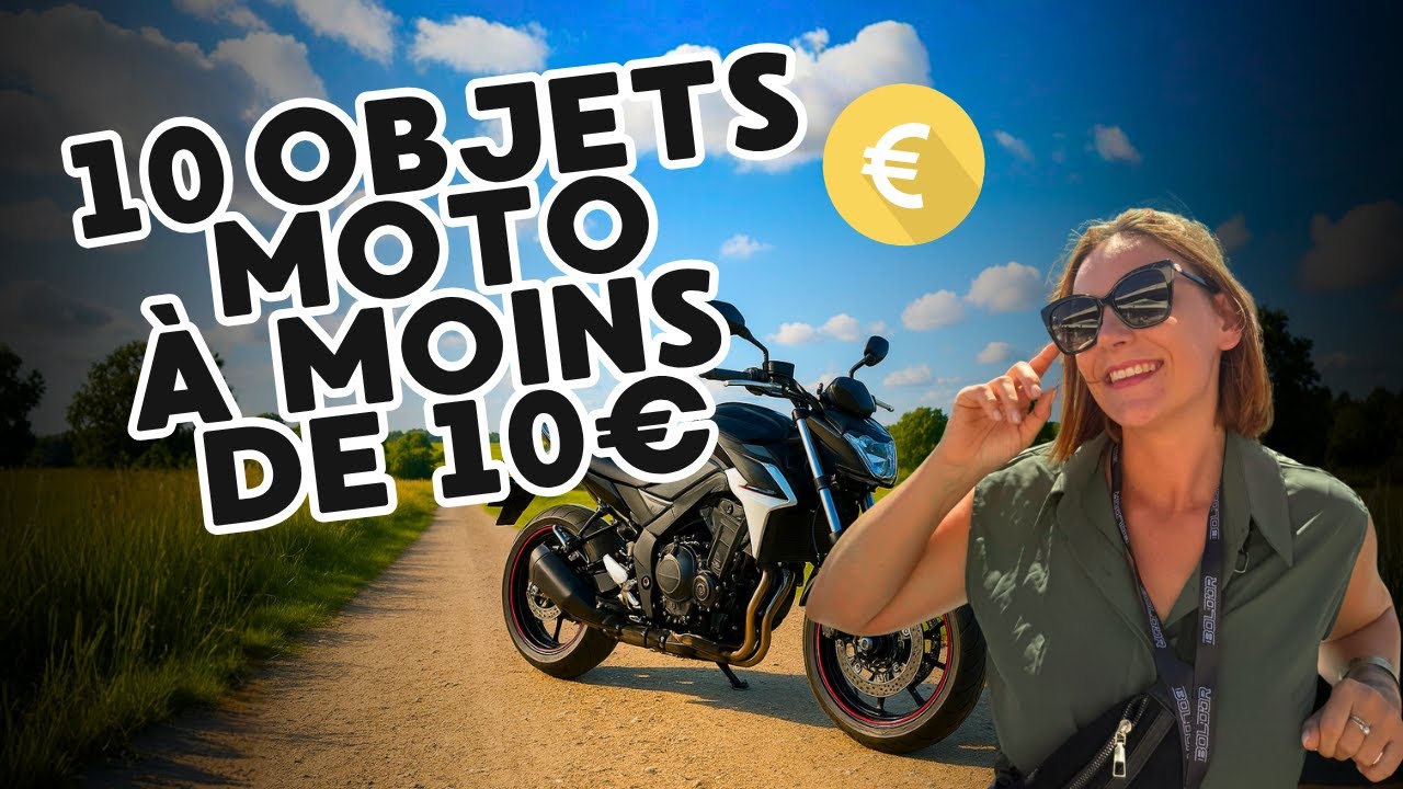 J&rsquo;ai trouv&eacute; les MEILLEURS objets moto &agrave; moins de 10 &euro; ! 😱💸