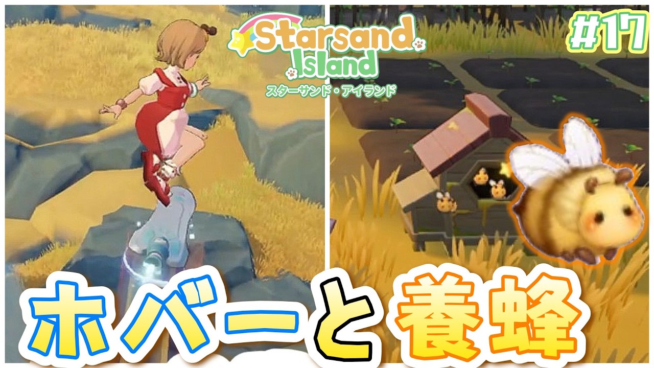 #17【Starsand Island】できること大盛りの心躍る島暮らしでホバーと養蜂🐝