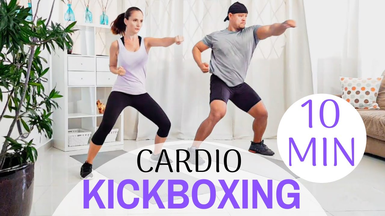 CARDIO KICKBOXING PARA ADELGAZAR EN CASA | 10 minutos