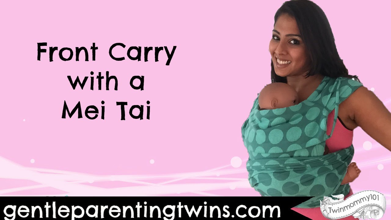 Front Carrying With a Mei Dai