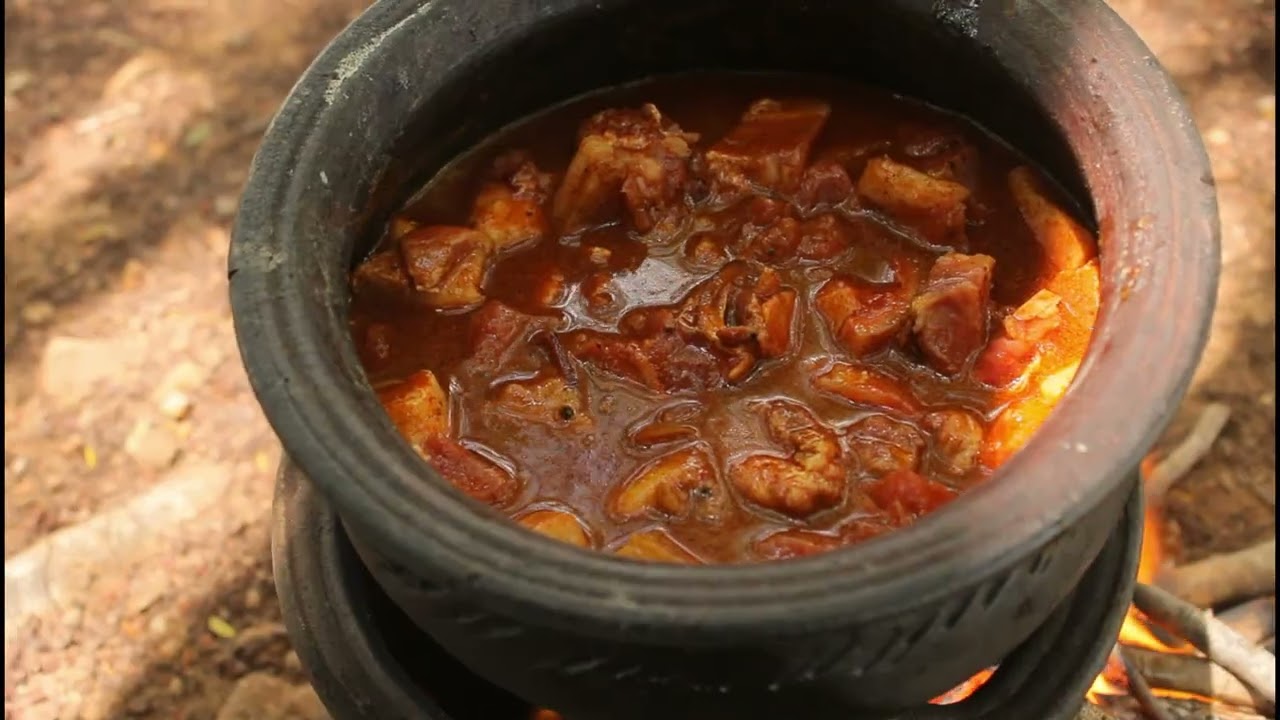 Sri Lanka Traditional Pork curry| සුනිල් සීයා එක්ක හදපු වල් ඌරු මස් කරිය