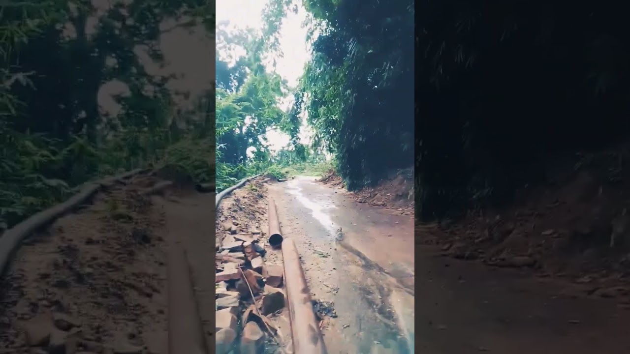 Rama block roads block heavy rain garo roads