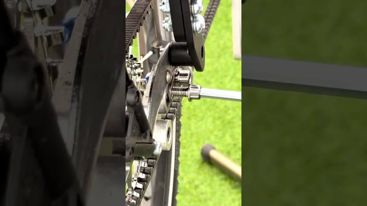 Paragon machine works sliding dropouts for pinion gearbox drivetrain 