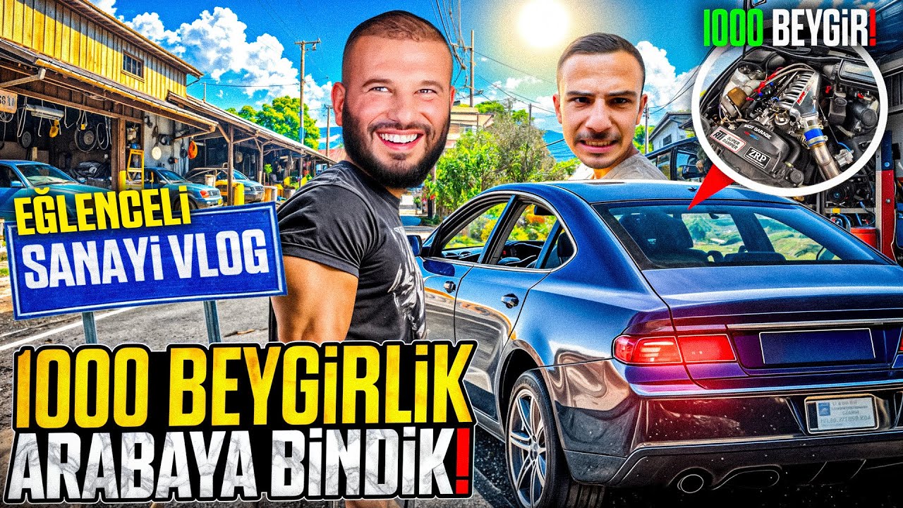1000 BEYGİRLİK CANAVAR 🚀 | EĞLENCELİ VE CHALLENGELI SANAYİ VLOG! | Aslan Simsek