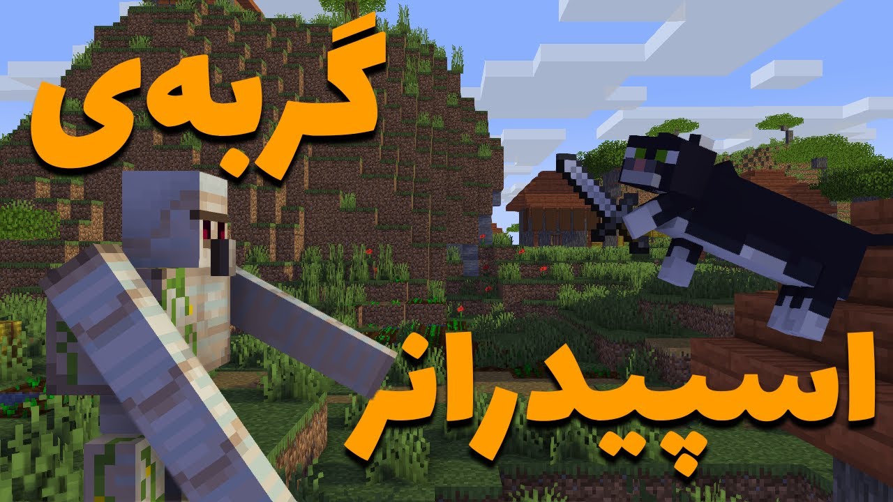 ماین کرفت اما من گربه شدم 🐱