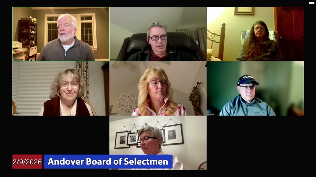 Andover Board of Selectmen - February 9, 2026