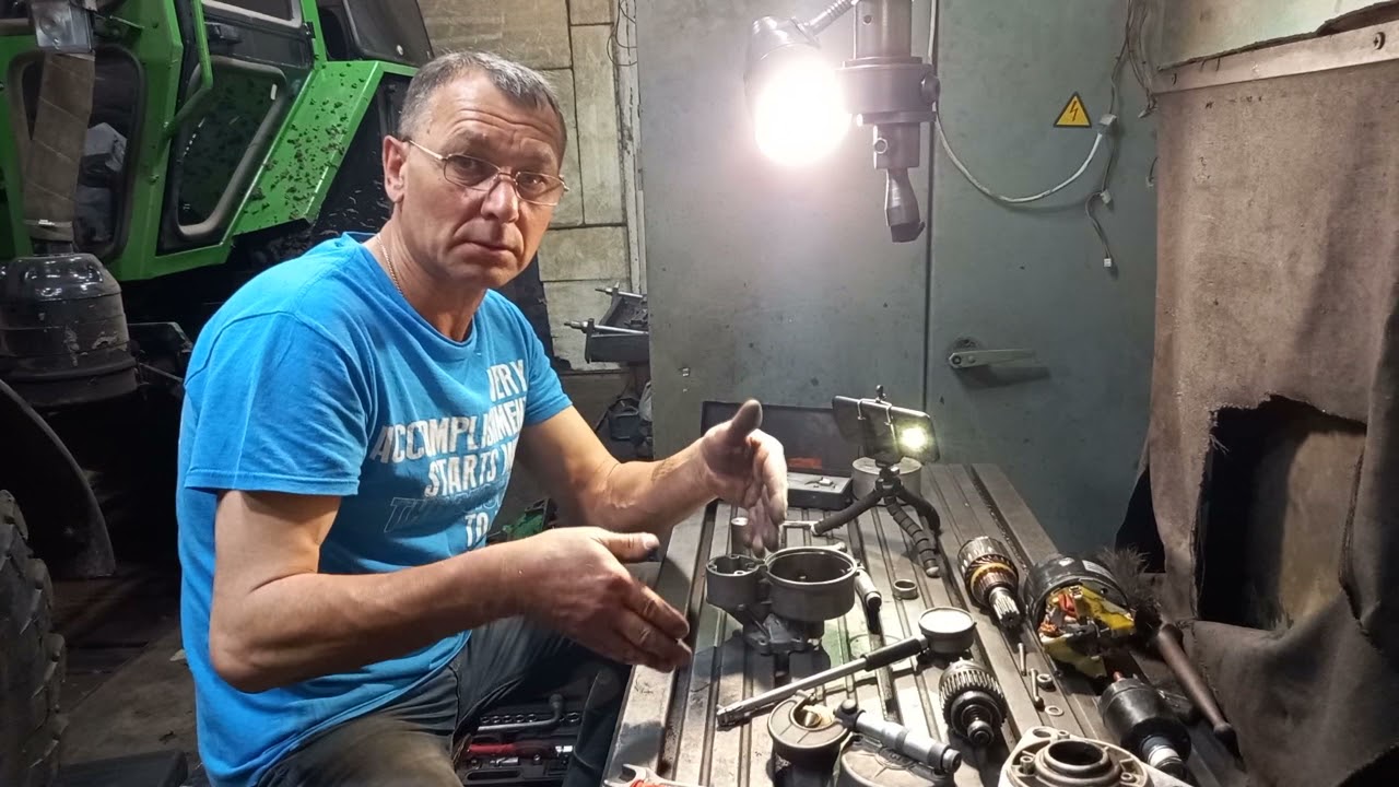 Стартер МТЗ не крутит на горячую