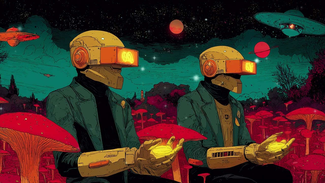 1990 Shroomwave Offering 🍄🤖 | Chillwave, Synthwave, Electronic, Retro Groove Playlist