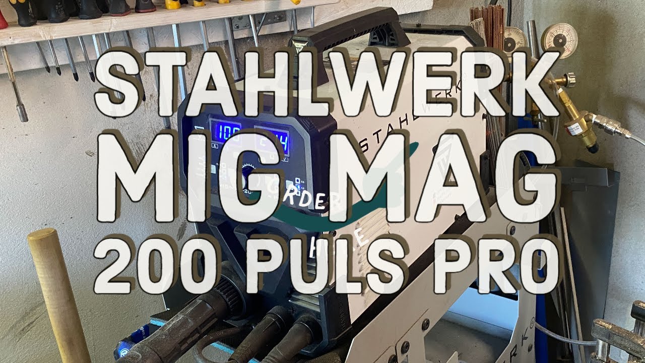 Schweißen mit dem Stahlwerk Mig Mag 200 puls pro ! Akzeptable Schweißnaht ???