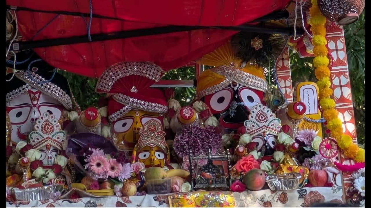 Ecstatic ISKCON-Bristol Rathyatra 2025 UK 